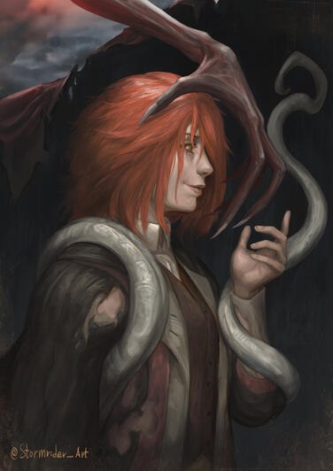 "Herald of the Great Ones" Private Commission